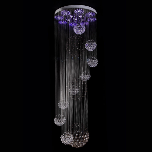 Żyrandol kryształowy Wisiorek 240cm K052